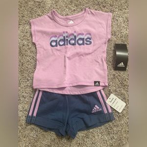 Baby Girl Adidas Set - SIZE 6M
